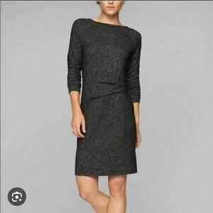 Athleta Solitude Dress Heather Gray Small